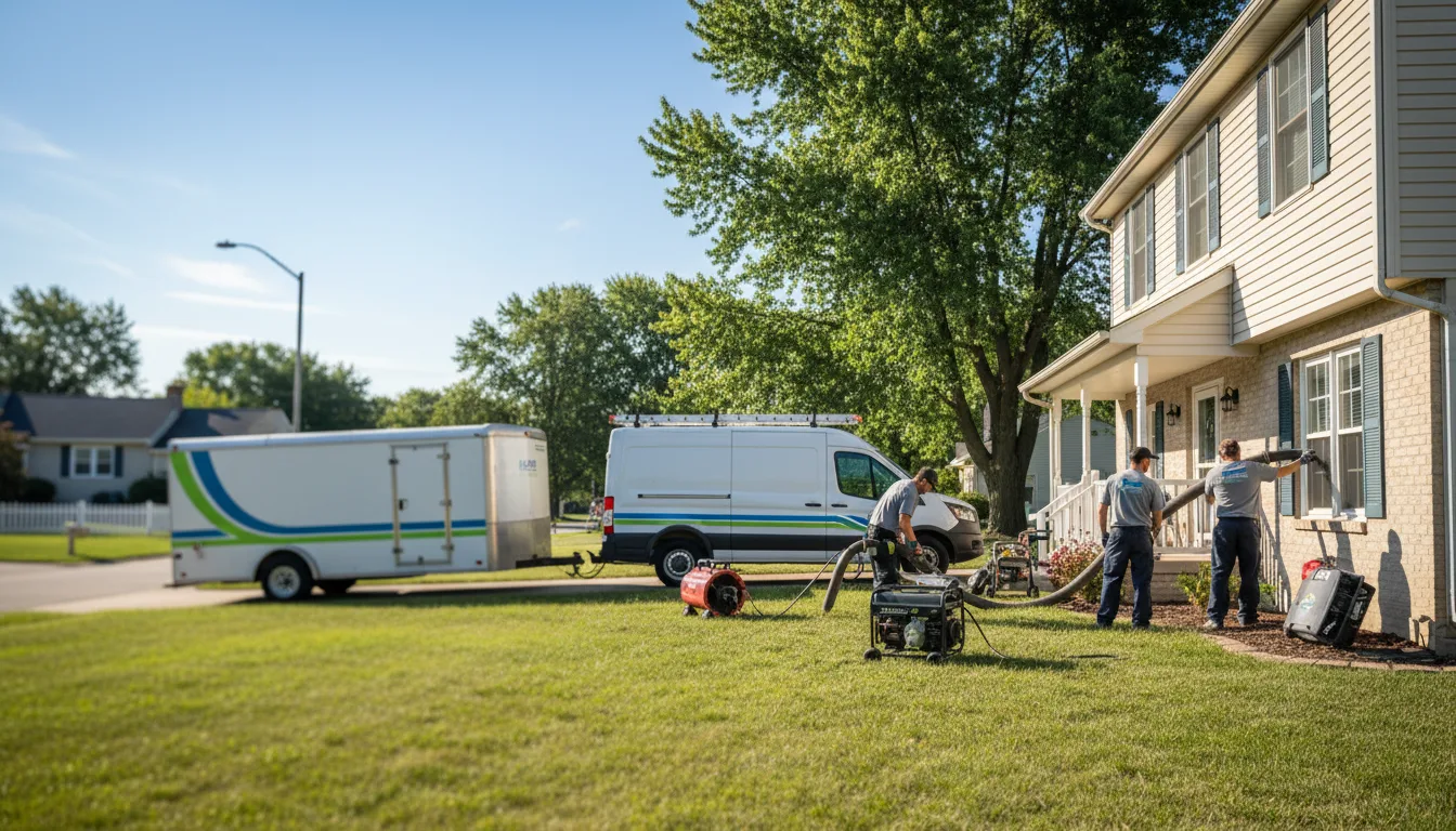 Flooded Basement Restoration And Cleanup With Repair in Ossineke, MI near me
